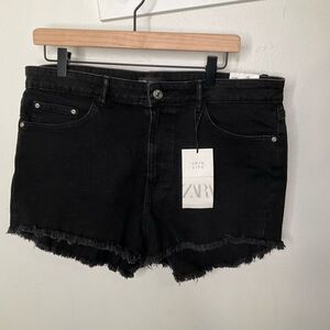 Zara Cut Off Jean Shorts